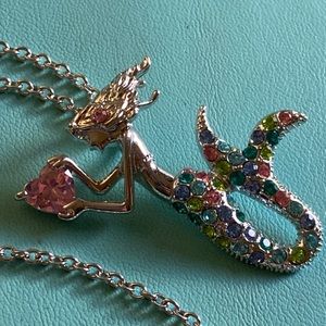 Mermaid Heart necklace